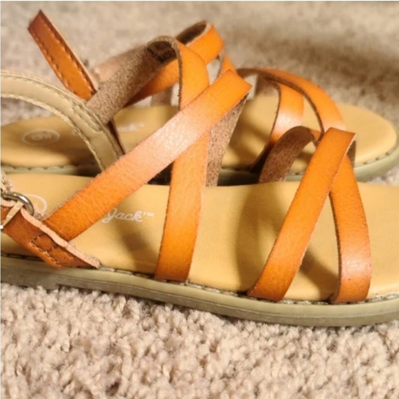 Brown Sandals 9c - Picture 2 of 3